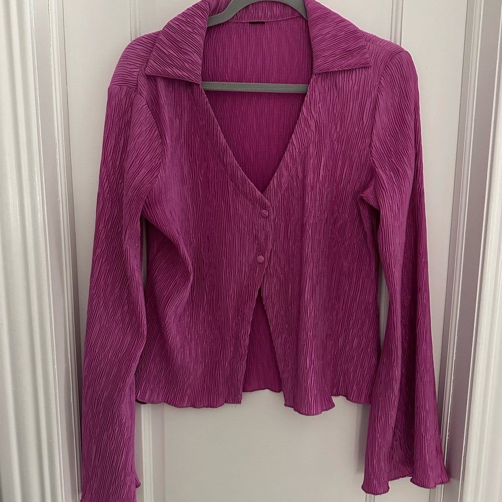 70s Bell Sleeve Top